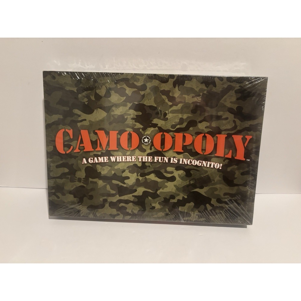 Camouflage Themed Monopoly Game‎ Camo-Opoly Where The Fun Is Incognito CamoOpoly
